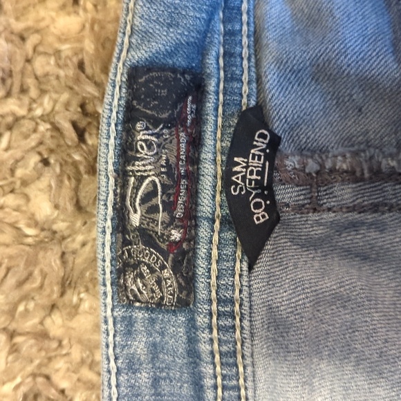 Silver Jeans Co Sam Boyfriend Size W25/L28 Jeans - Picture 5 of 8